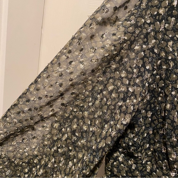 Mini Babydoll Metallic Sparkle Dress Urban Outfitters - Picture 7 of 11